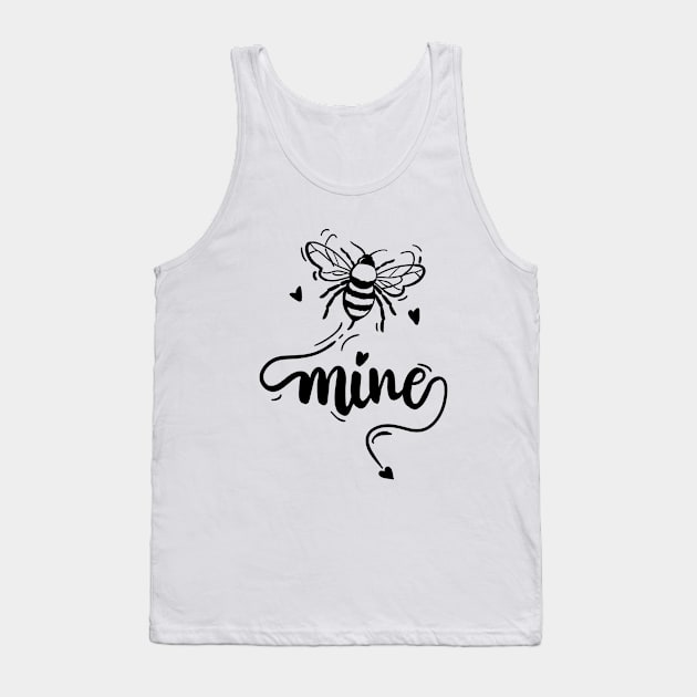 Bee Mine Tank Top by Nessanya